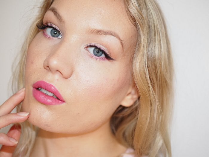 affordable pink makeup tutorial