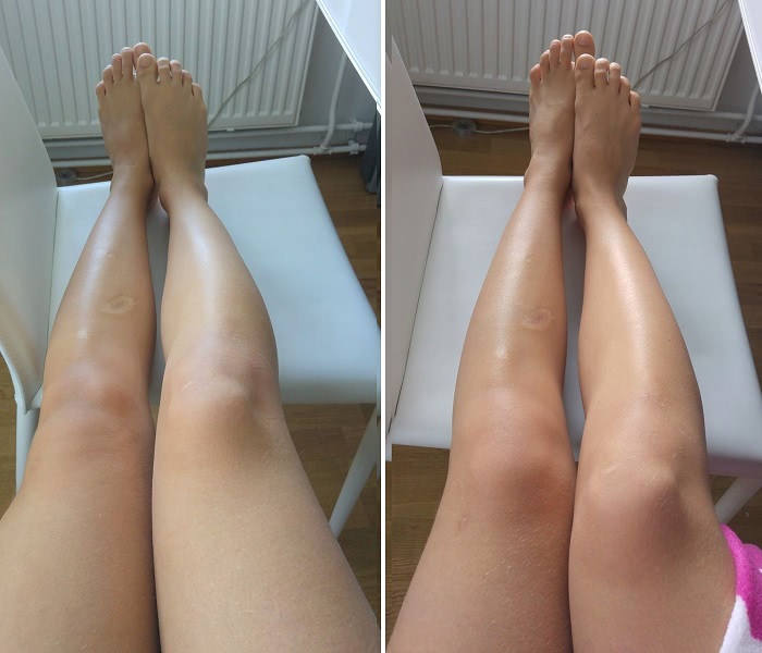 Eco by sonya firming cacao mousse before after