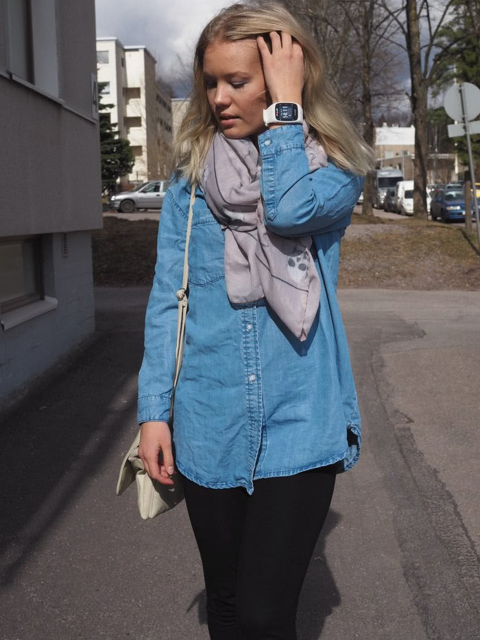 denim dress style