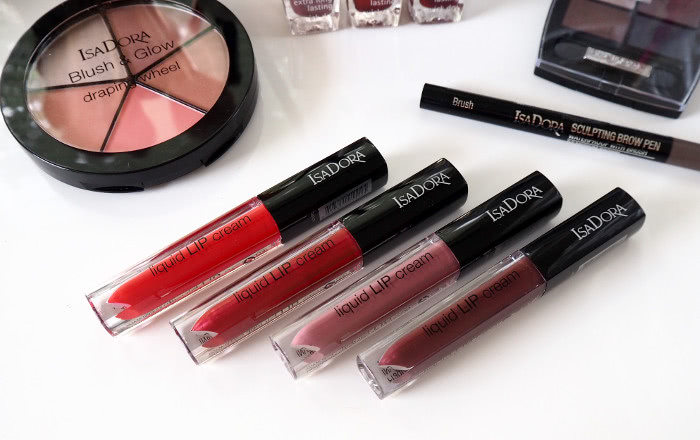 isadora liquid lip cream