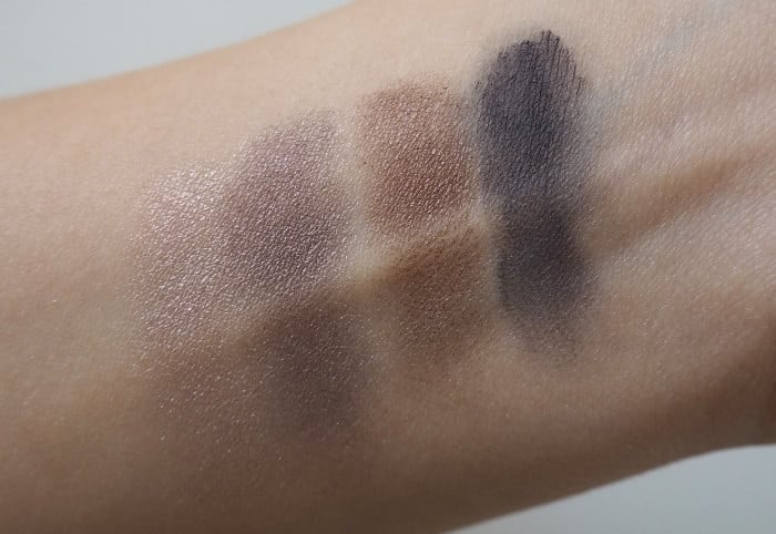 isadora smoky velvets eye shadow swatch