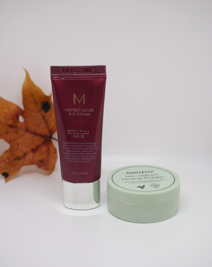 missha perfect cover combination skin