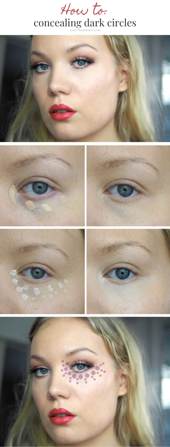 How to conceal dark circles - Concealer tips - Charlotta Eve