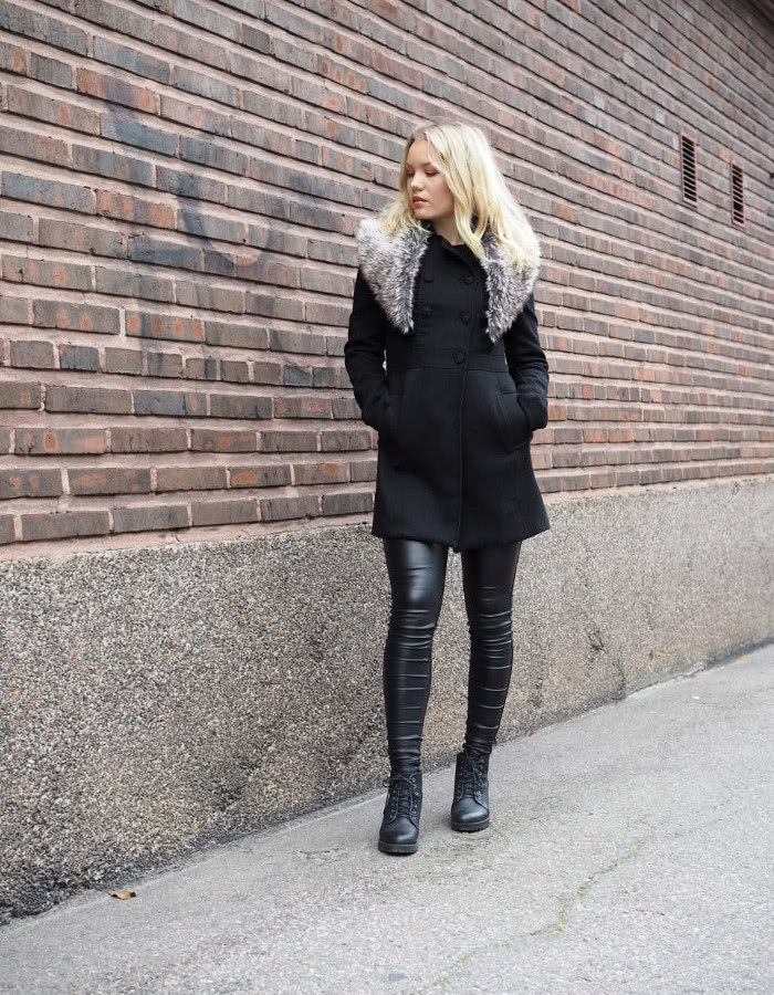 fall style leather