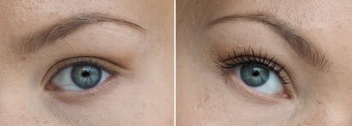 before after isadora mascara