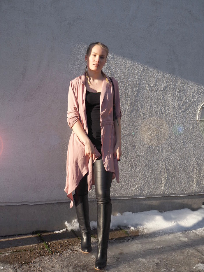 runaway shirt dress
