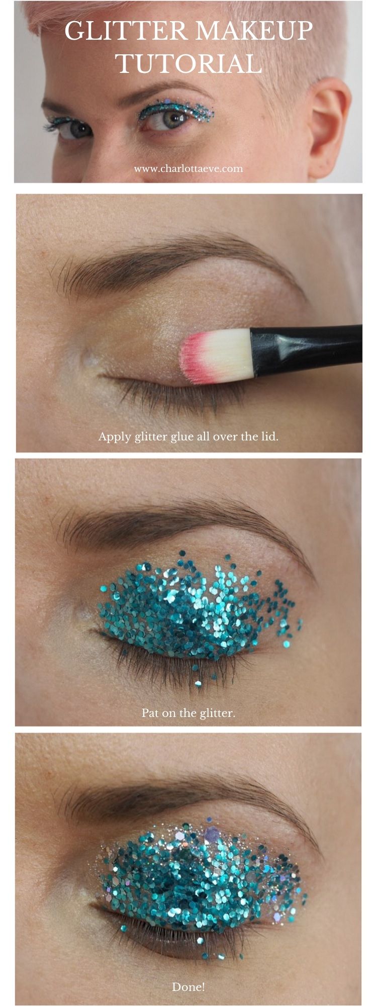 Glitter Makeup Ideas Tutorials