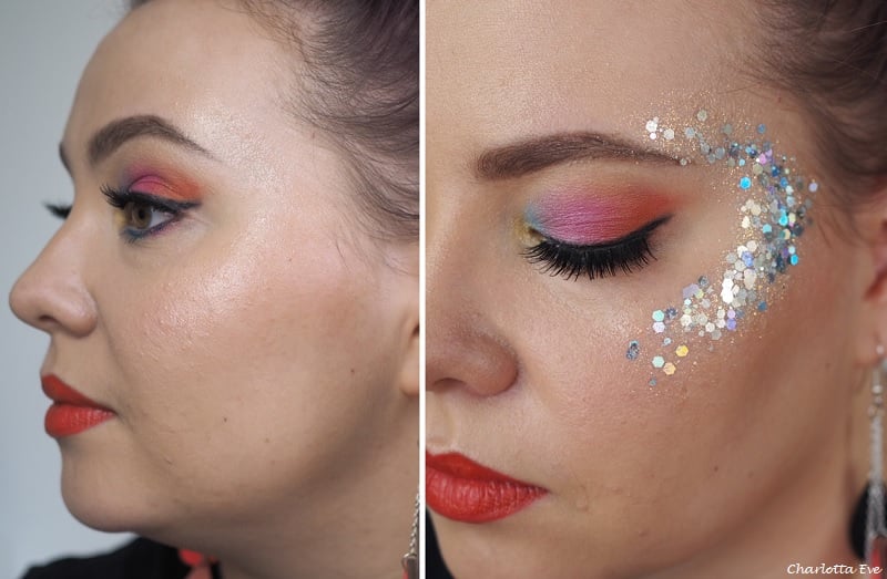 glitter highlight how to