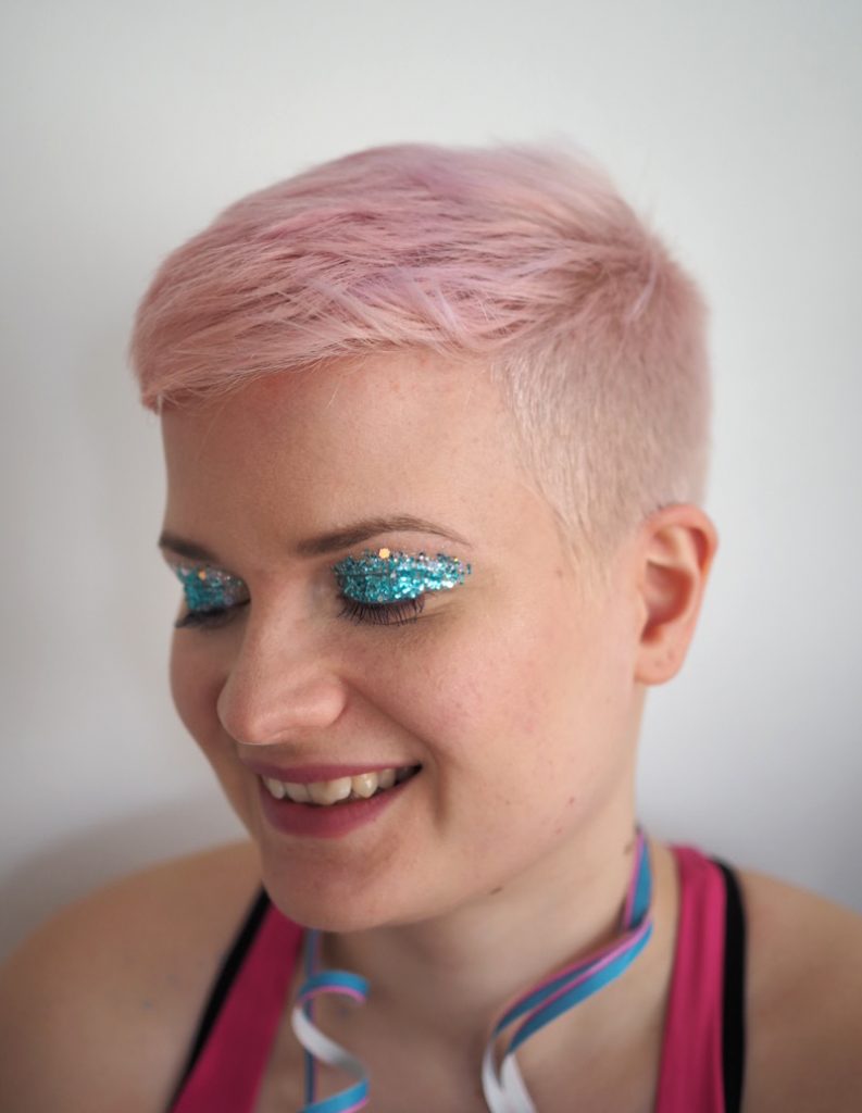 Glitter makeup ideas & tutorials