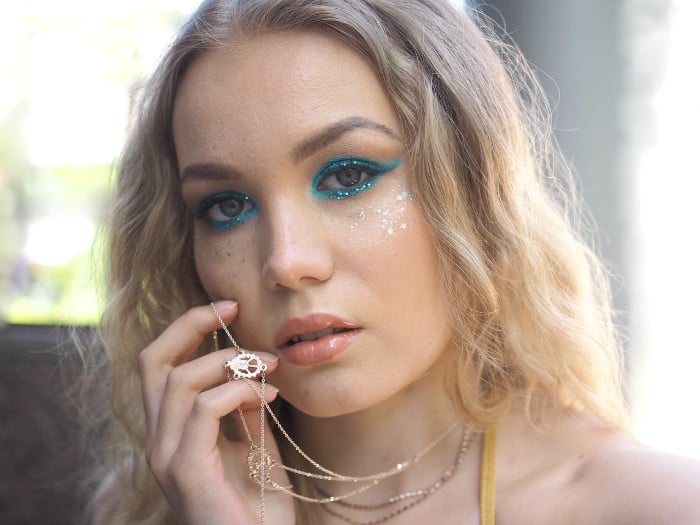 beach makeup