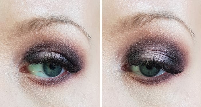 purple duochrome eyeshadow tutorial