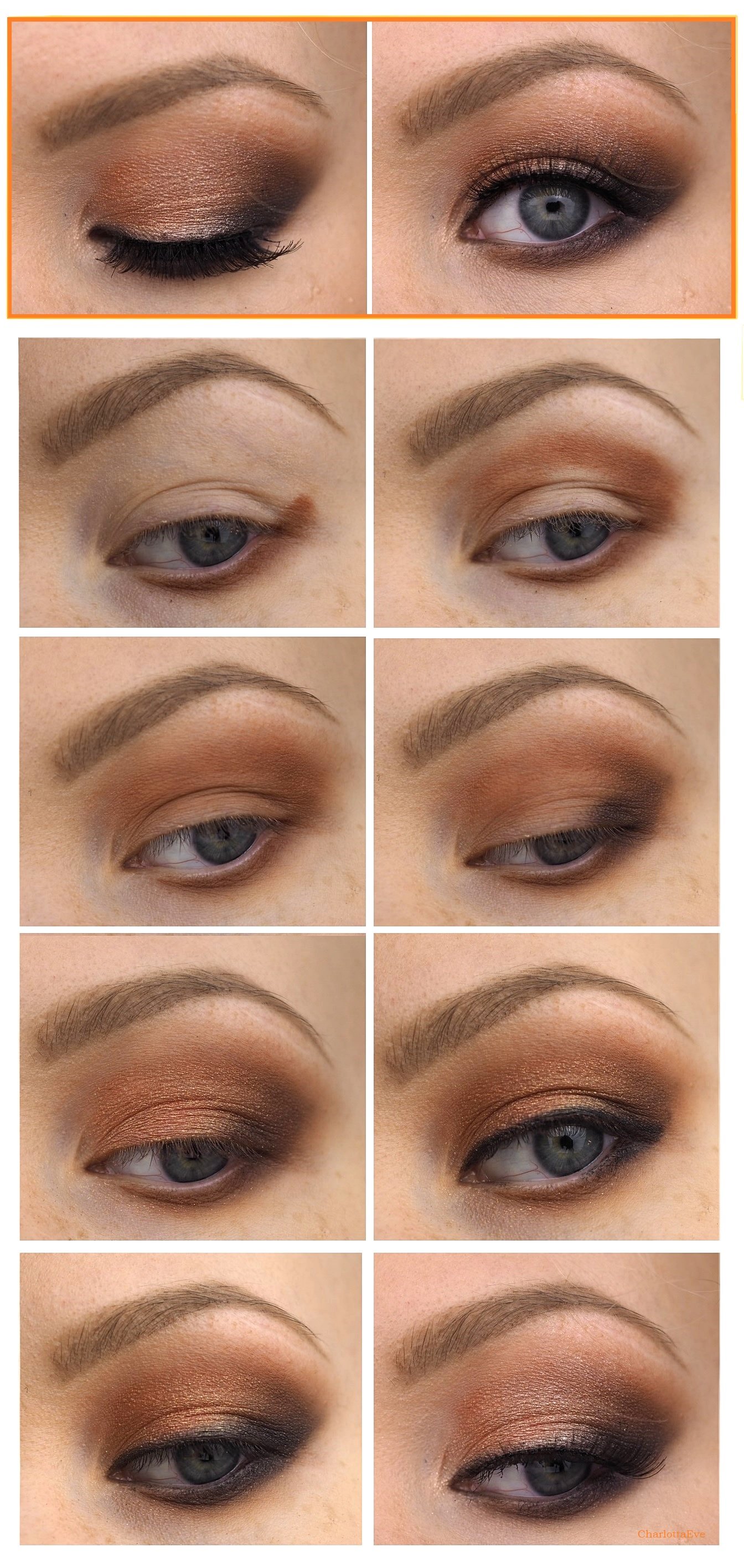 fall makeup tutorial using vice 4 palette