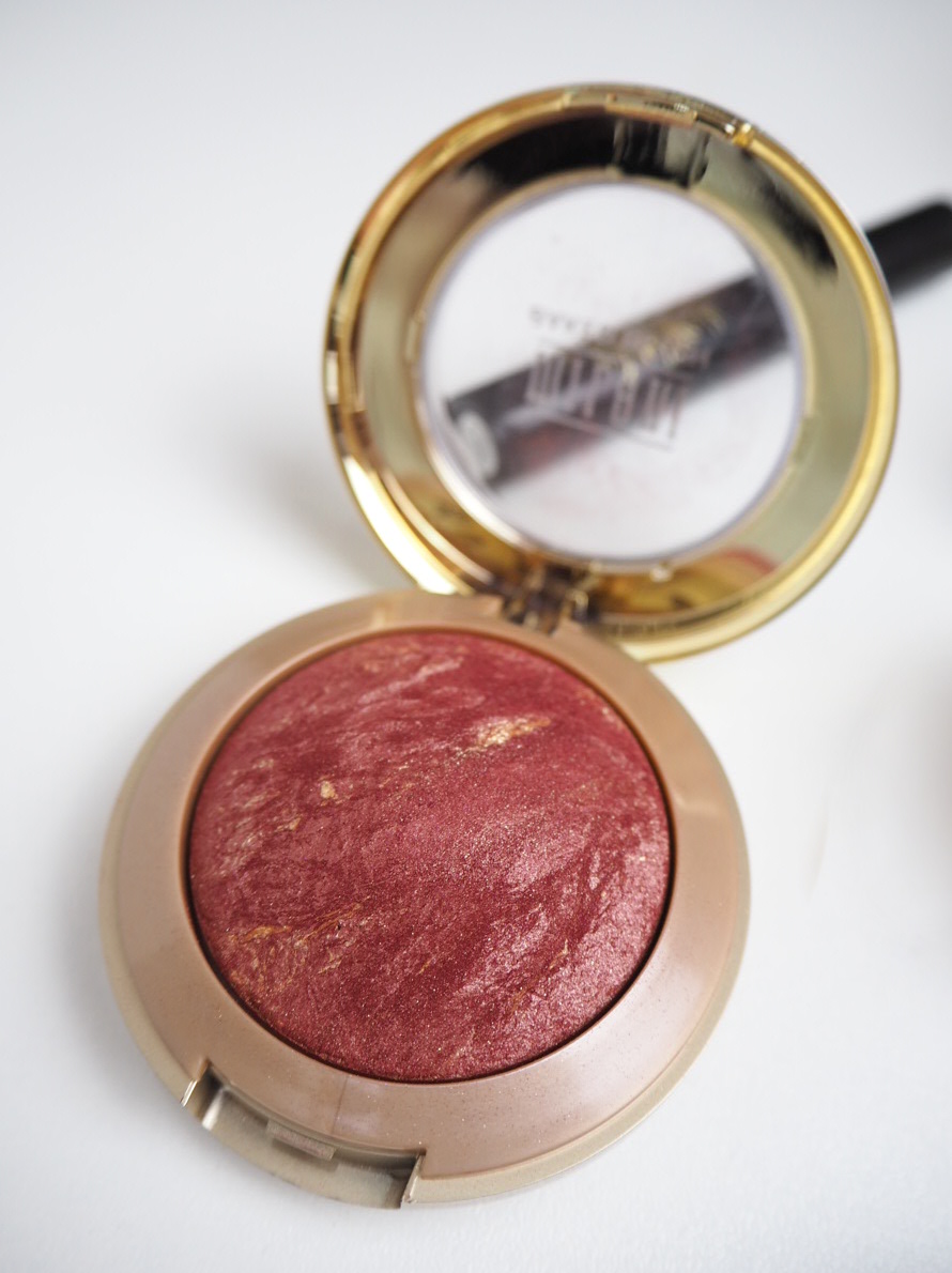 milani baked blush red vino