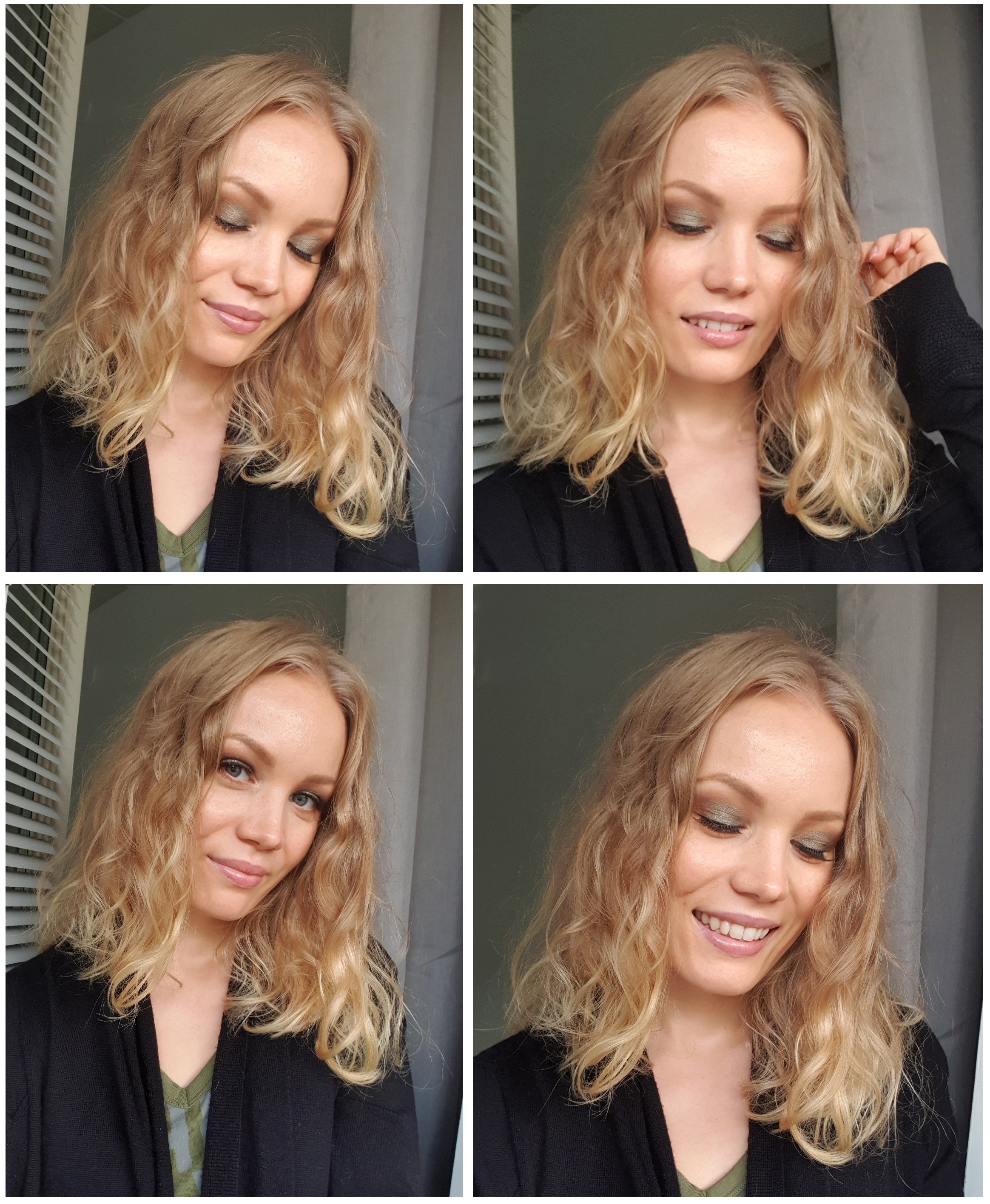 long bob curly wavy hair