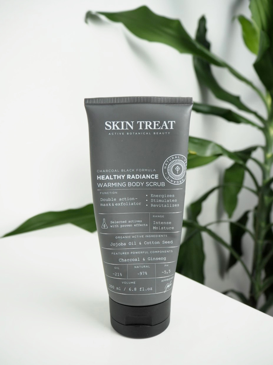 skin treat warming body scrub