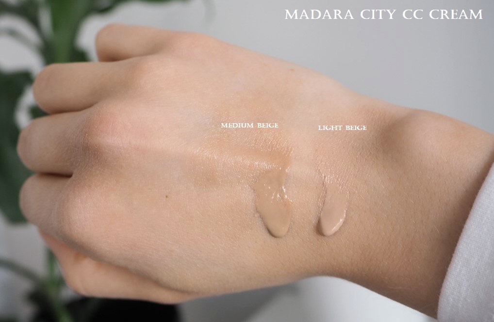 Madara City Cc Cream Light Beige Medium Beige Swatches