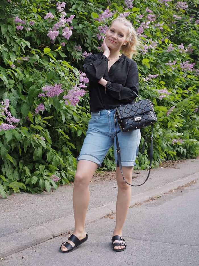 Casual Summer Outfit Levis 501 Shorts