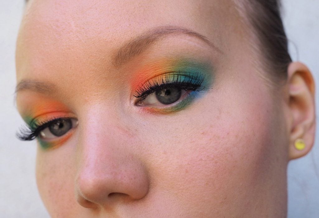 colorful eye makeup