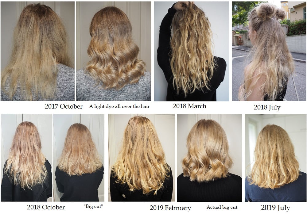 comment j'ai fait pousser ma propre couleur de cheveux naturelle