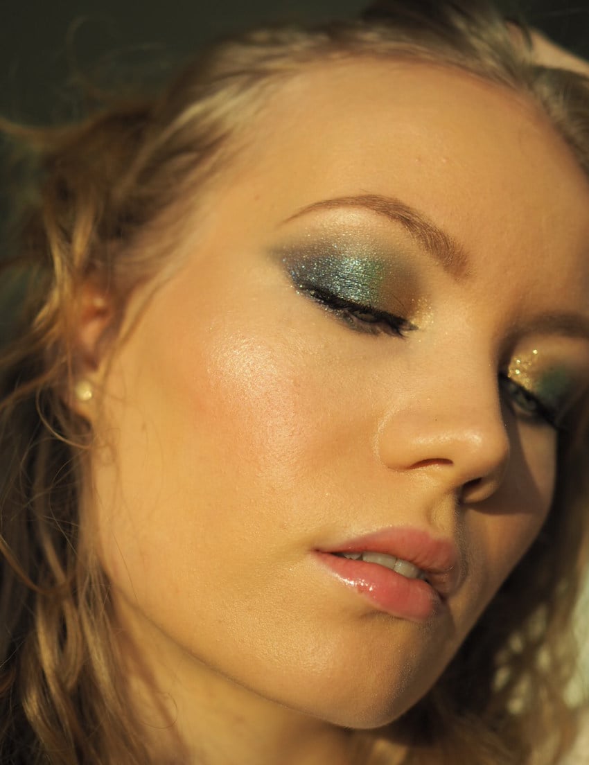 YSl Sequin Crush makeup