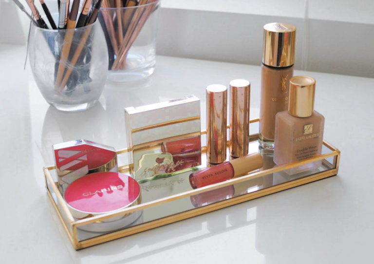 How I decorate and organize my makeup vanity - Charlotta Eve