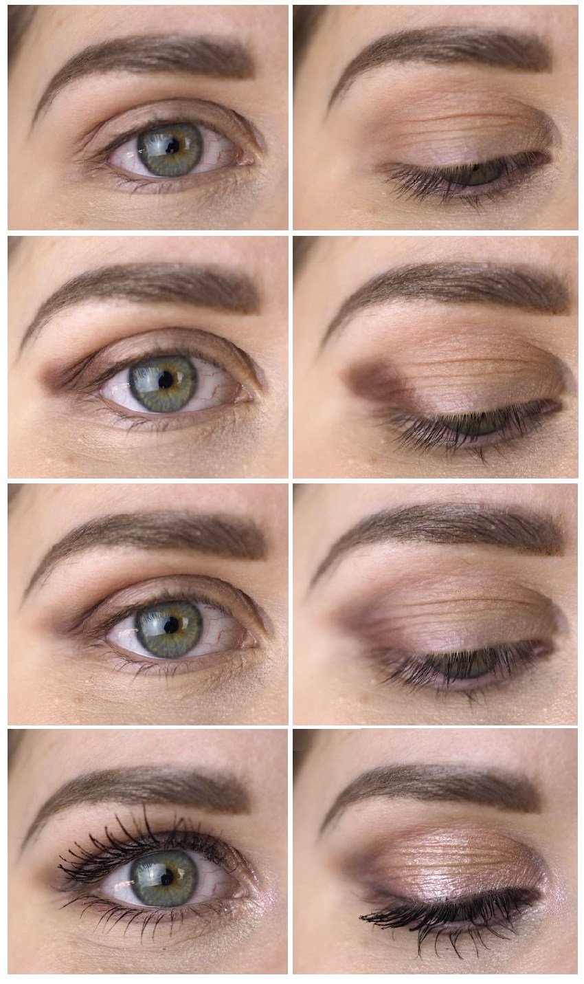 everyday eye makeup step by step