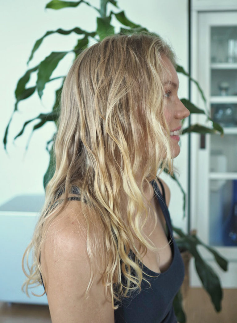 Lightweight & coconut oil free hair products for wavy curly hair