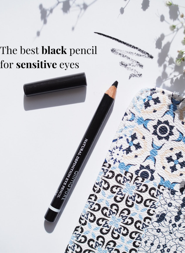 Brilliant black pencil for sensitive eyes Charlotta Eve
