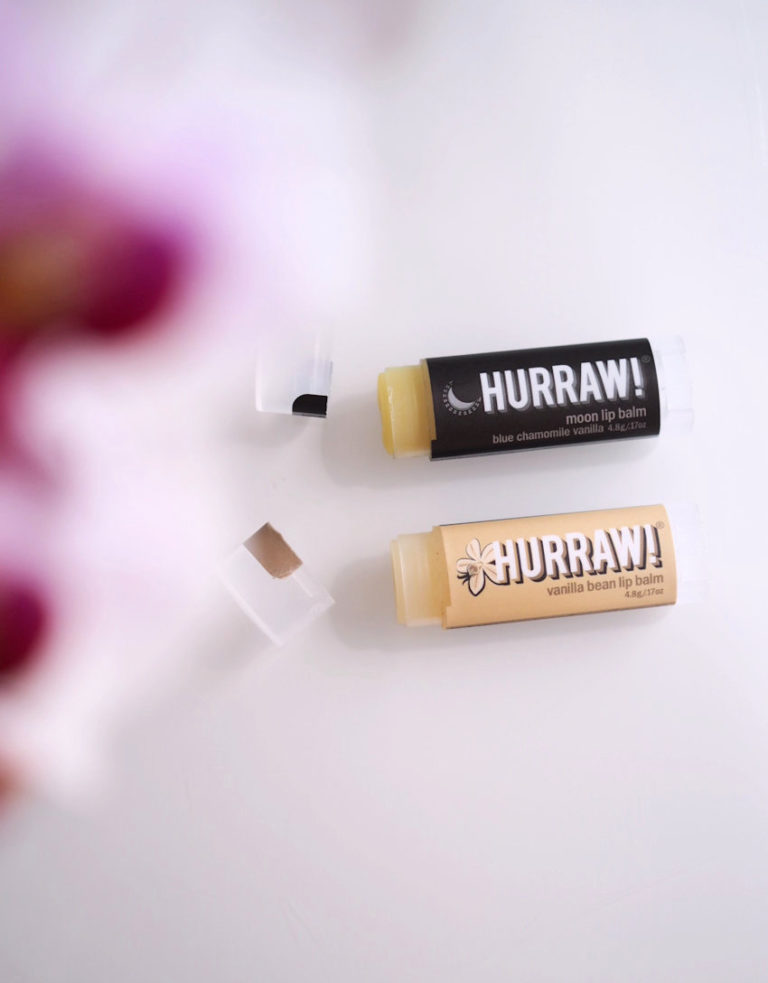 The best natural lip balms HURRAW! Charlotta Eve