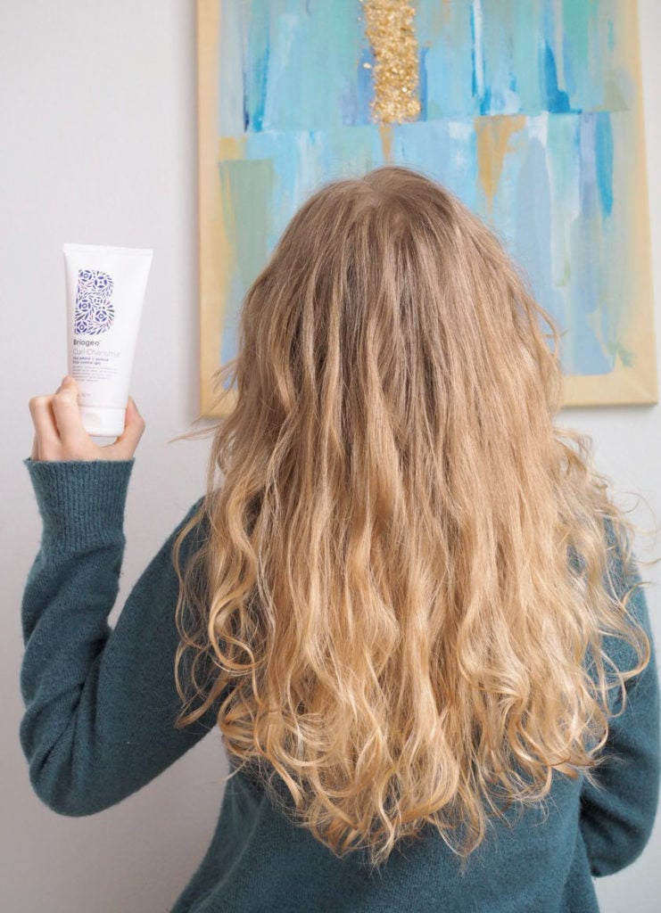 Simple routine for wavy and curly hair 4 products Charlotta Eve