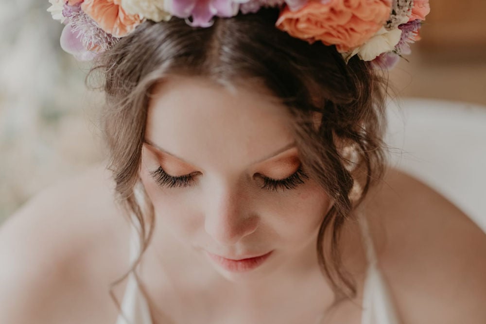 Natural Boho Bridal Makeup Charlotta Eve