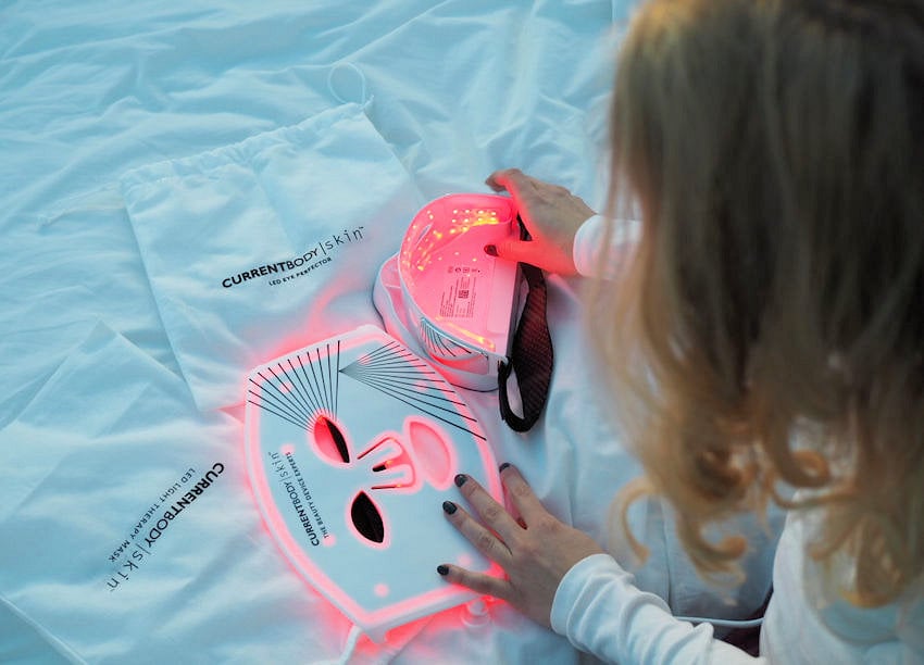 CurrentBody Skin LED Light Therapy Face Mask